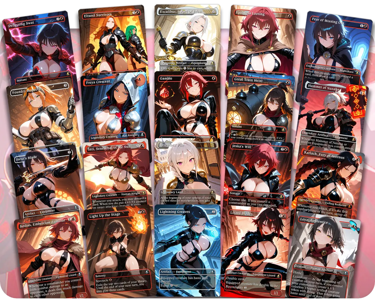 Vincent Voltron | Assassin Waifus Theme | Commander Deck
