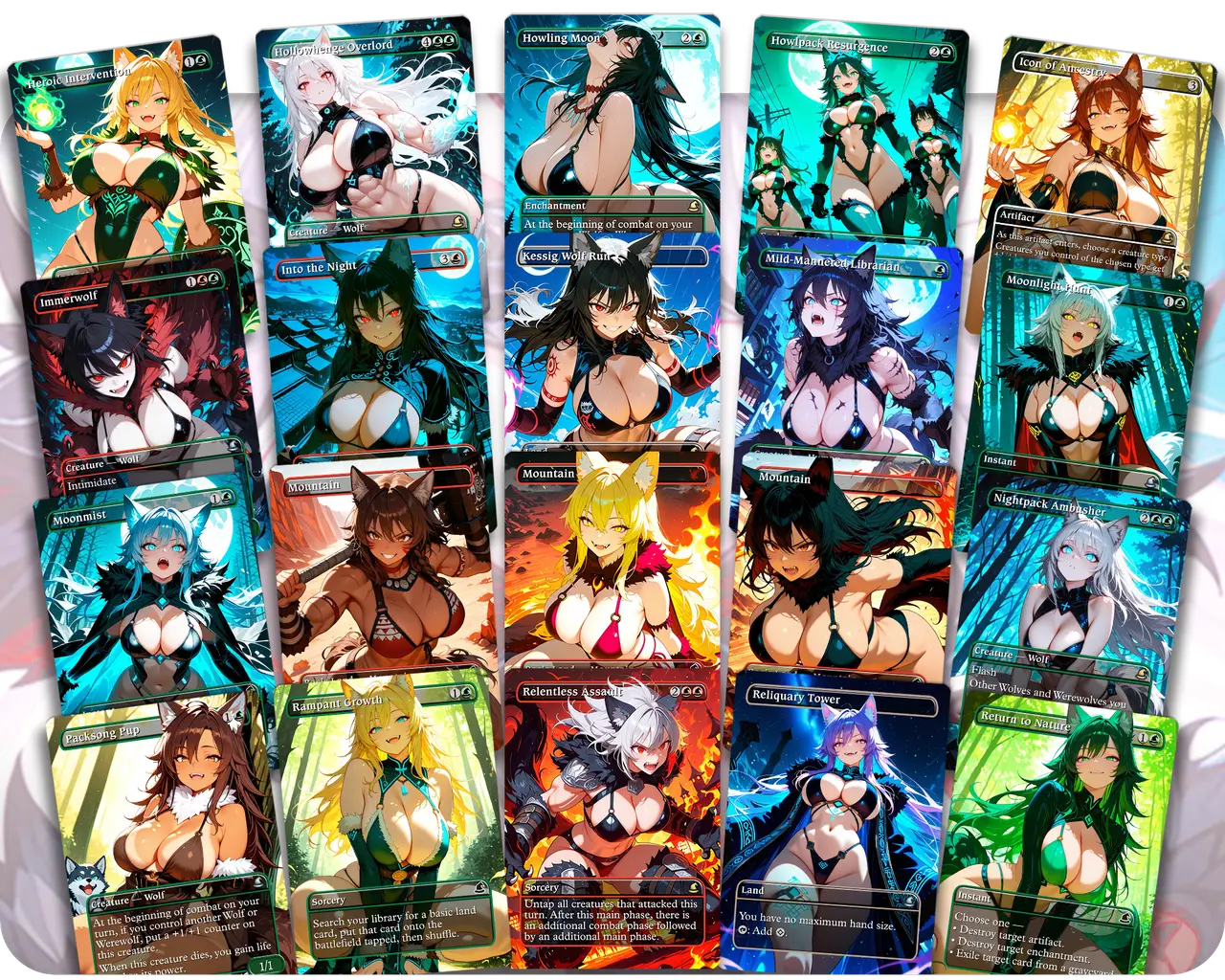 Tovolar Werewolf Tribal | Werewolf Waifus | Commander Deck