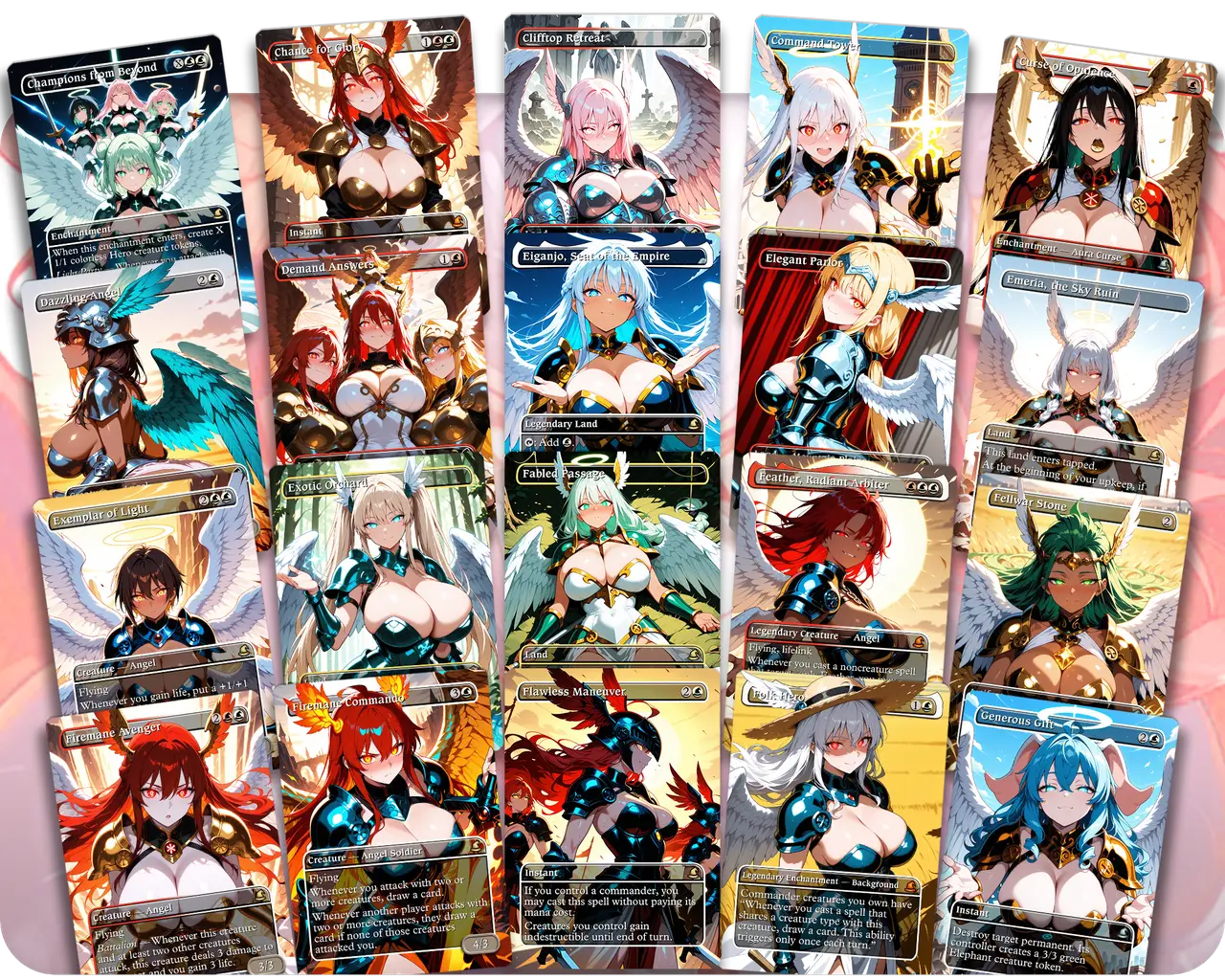 Aurelia, The Law Above | Valkyrie Waifus | Commander Deck
