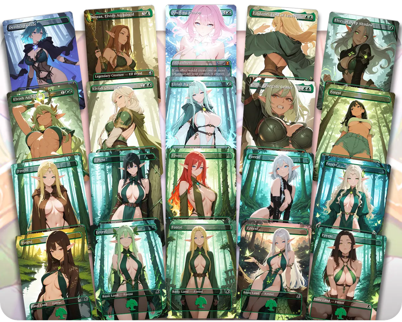 Lathril Elf Tribal | Elves Waifus Theme | Commander Deck