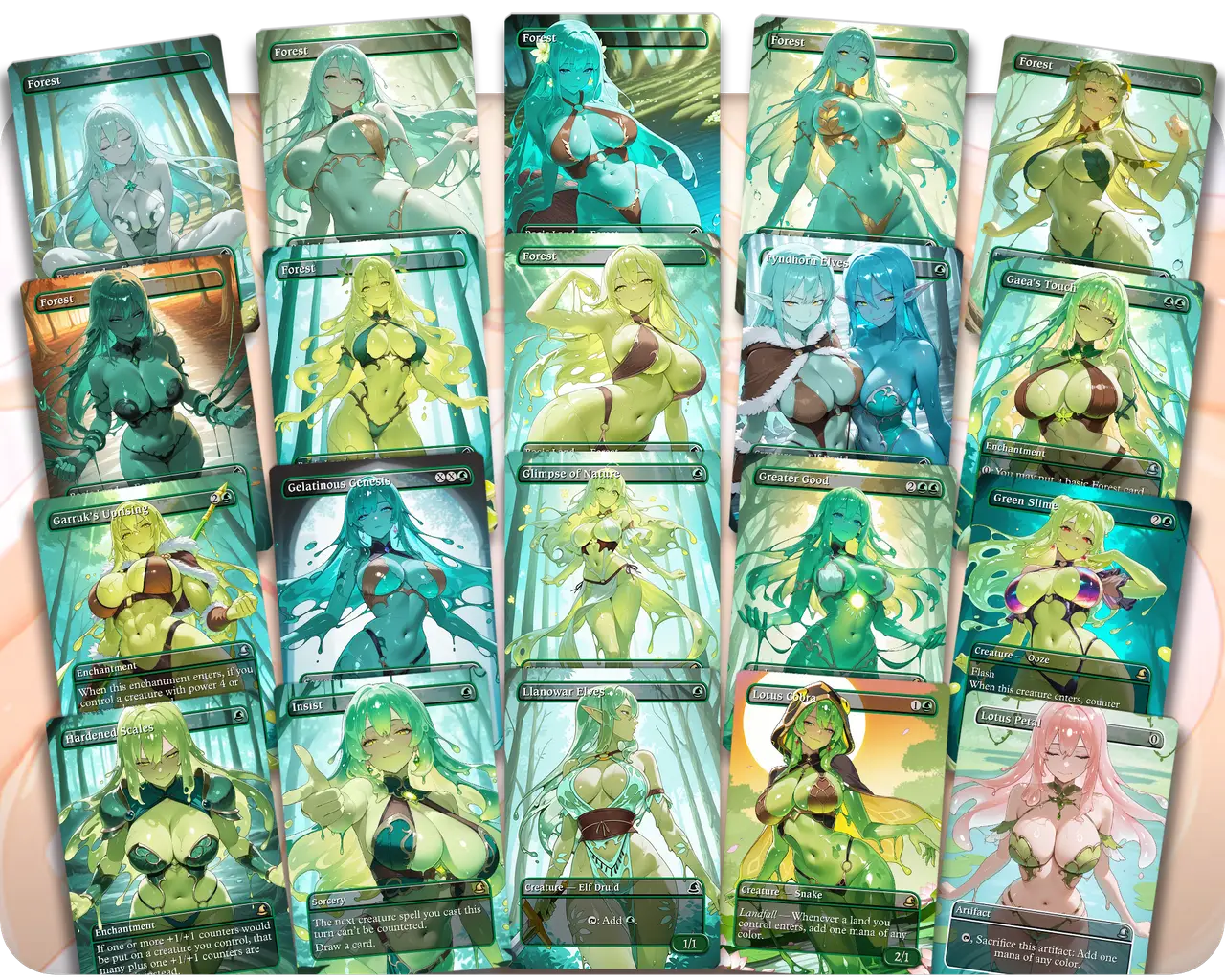 Aeve Ooze Tribal | Slime Waifus Theme | Commander Deck