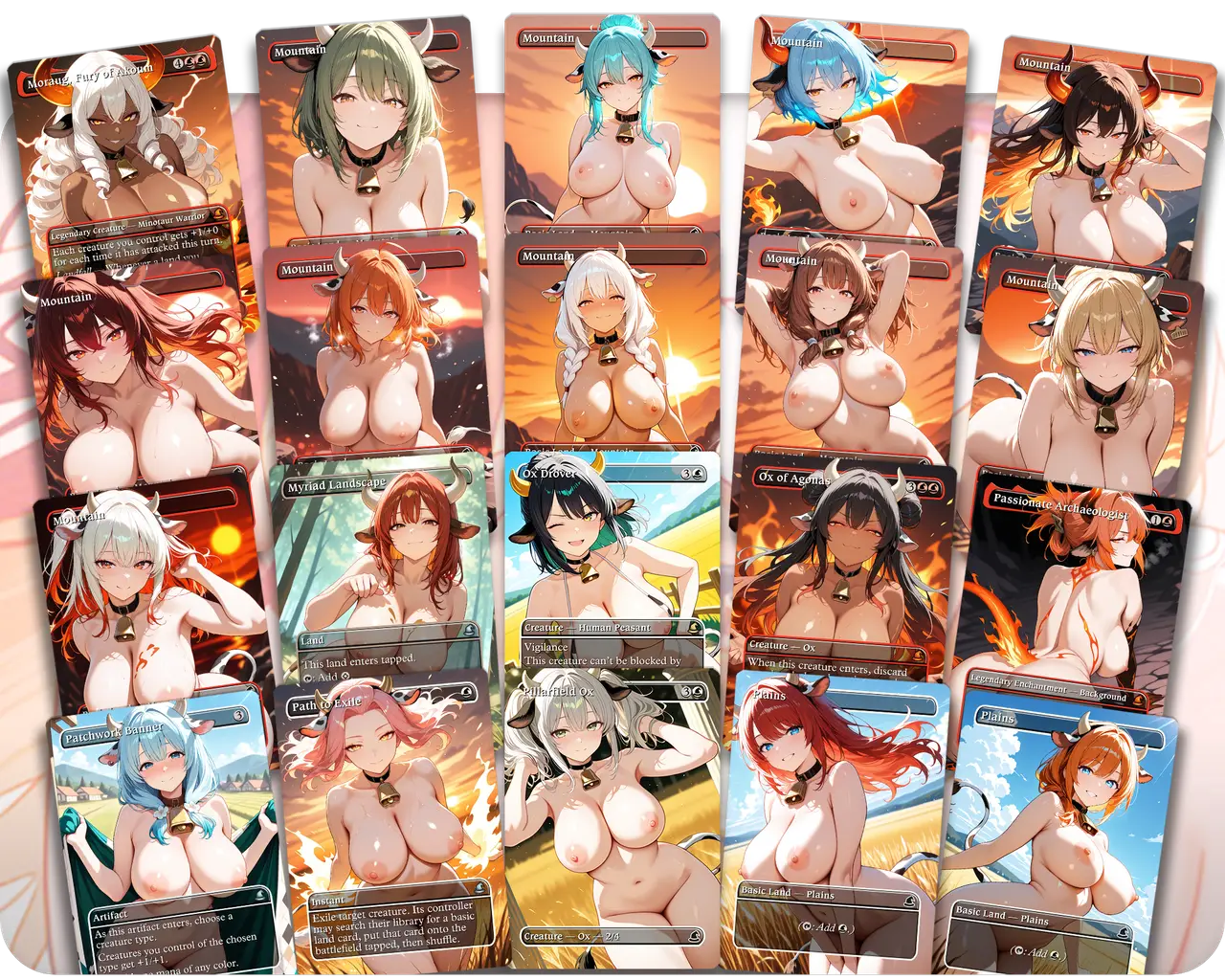 Bruse Tarl Milk Farm | 18+ NSFW | Cow Waifus | Commander Deck