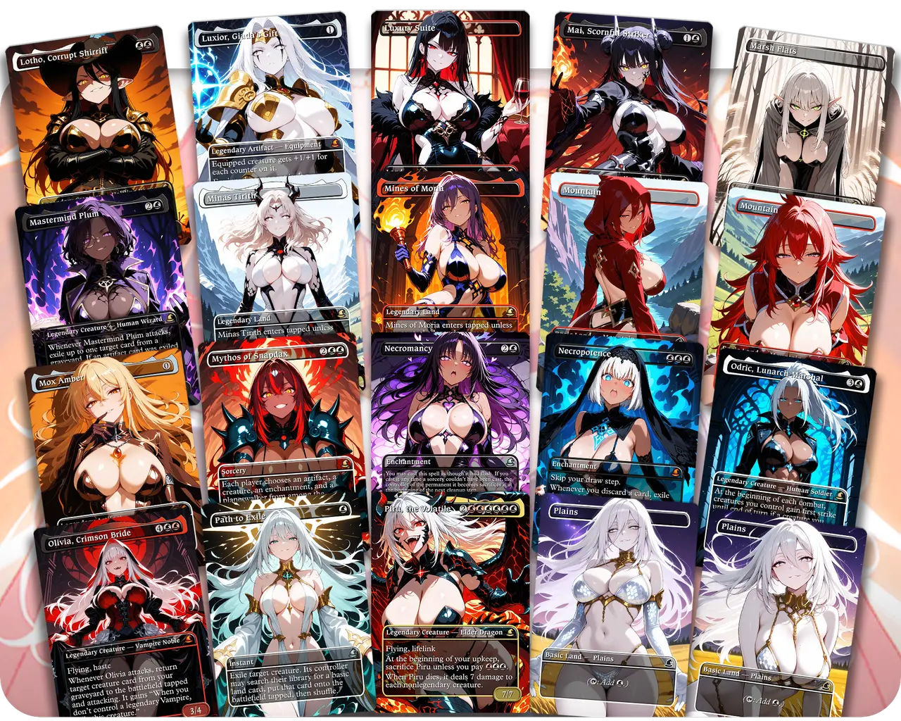 Dihada Bearers of the Curse | Cursed Waifus | Commander Deck