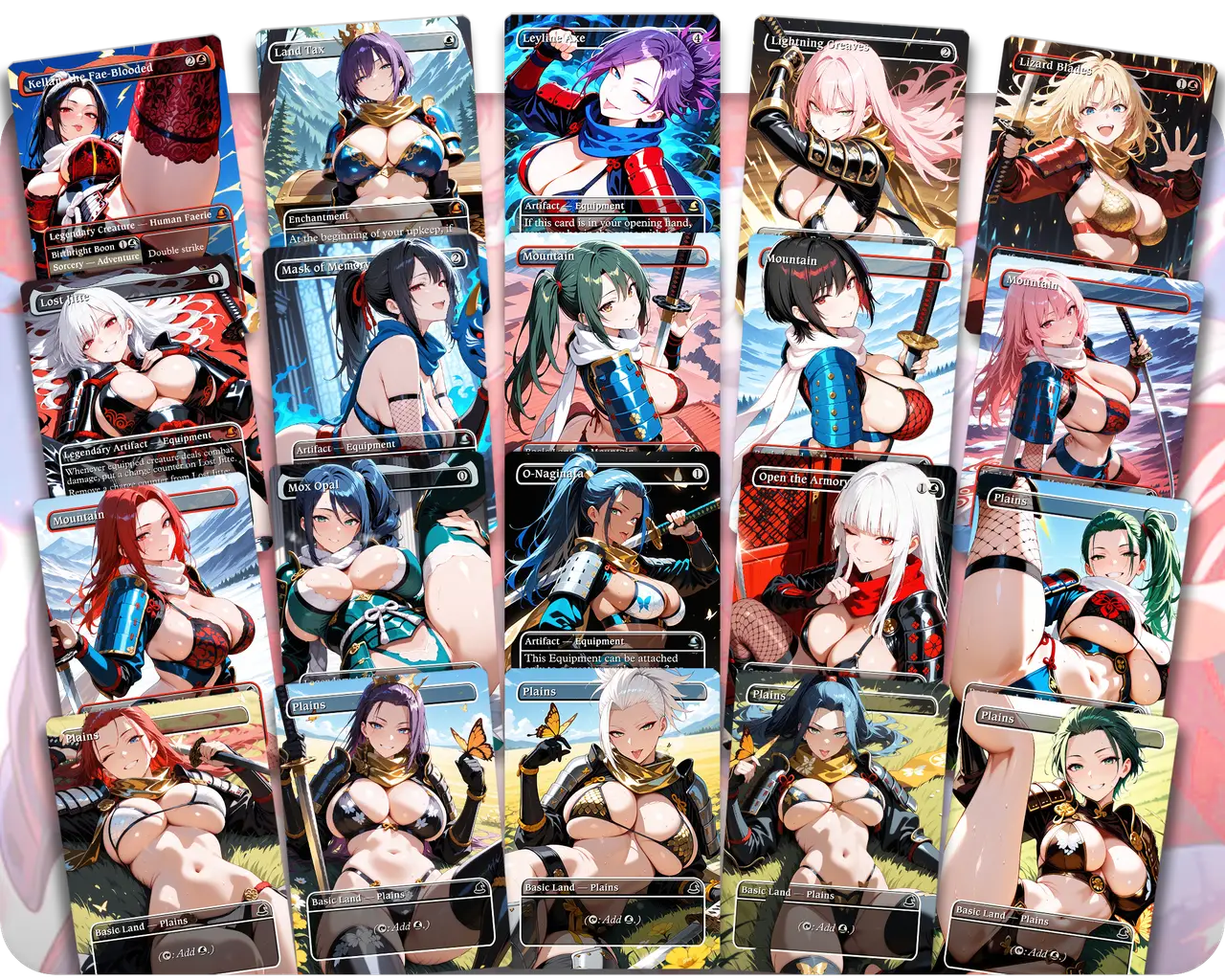 Raiyuu, Storm's Edge | Samurai Waifus | Commander Deck