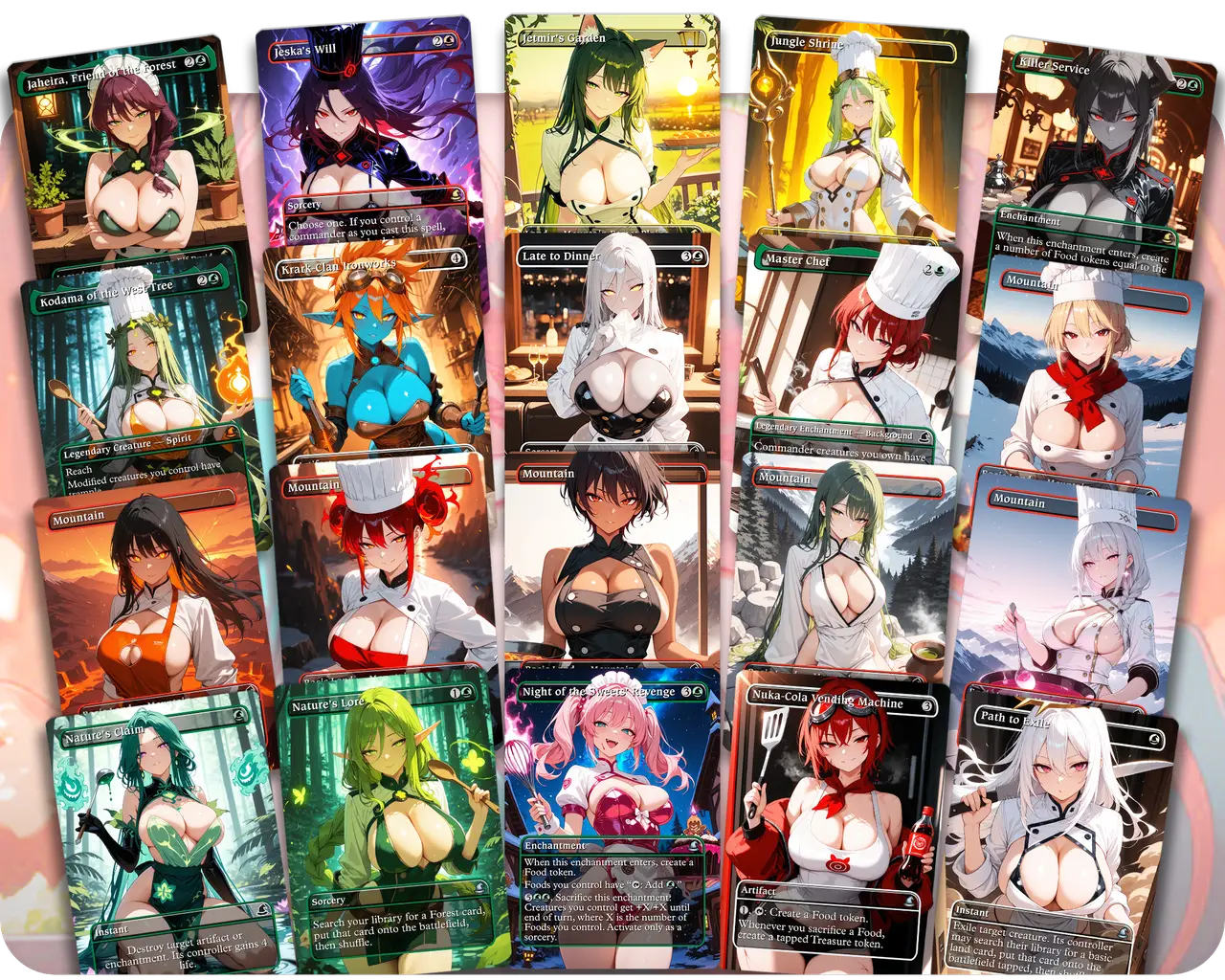 Rocco Chef's Kiss | Cook Waifus | Commander Deck