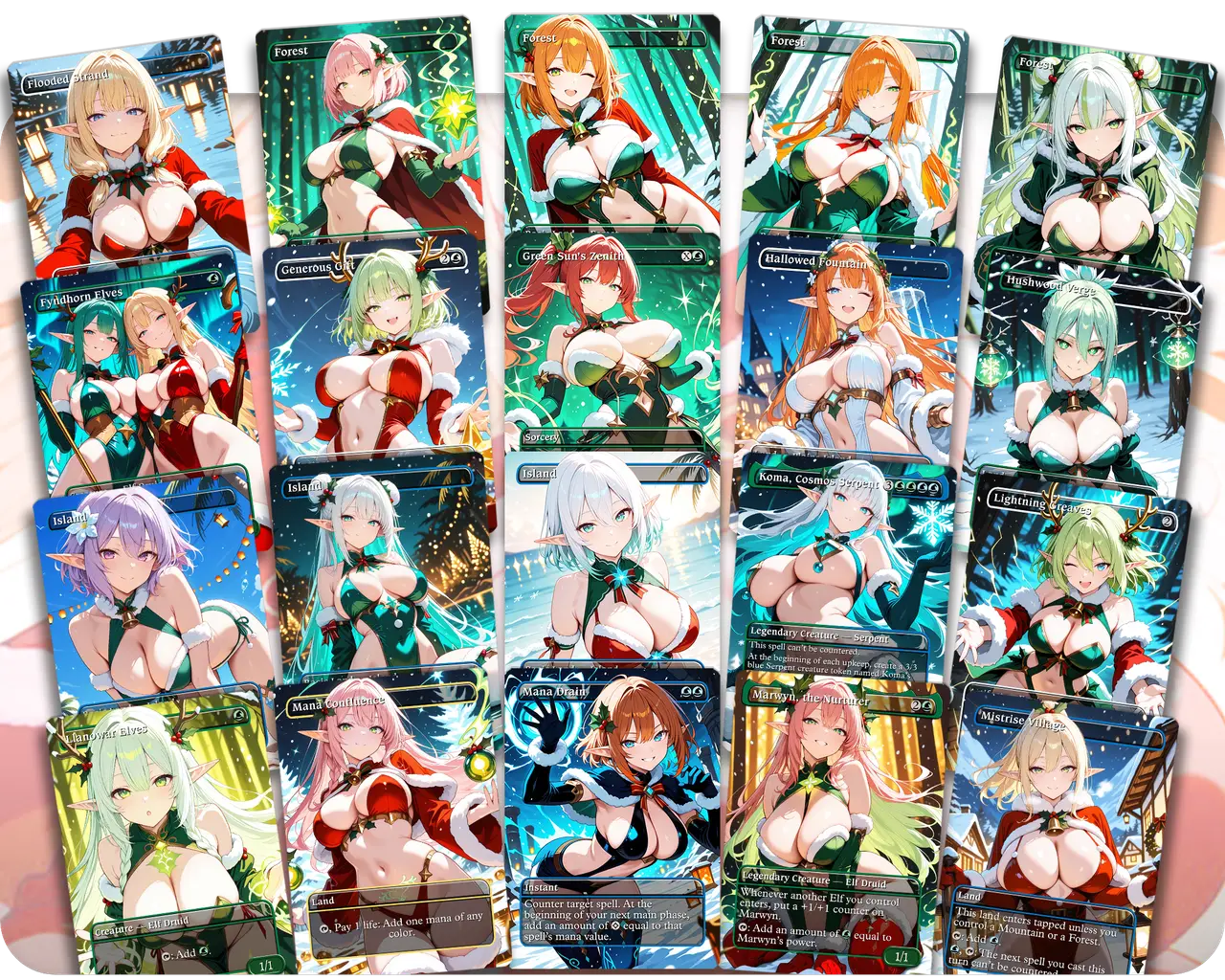 Galadriel Mama Noel | Christmas Special | Commander Deck