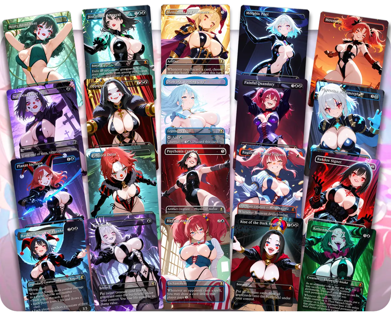 Kefka Discard | Clown Waifus Theme | Commander Deck