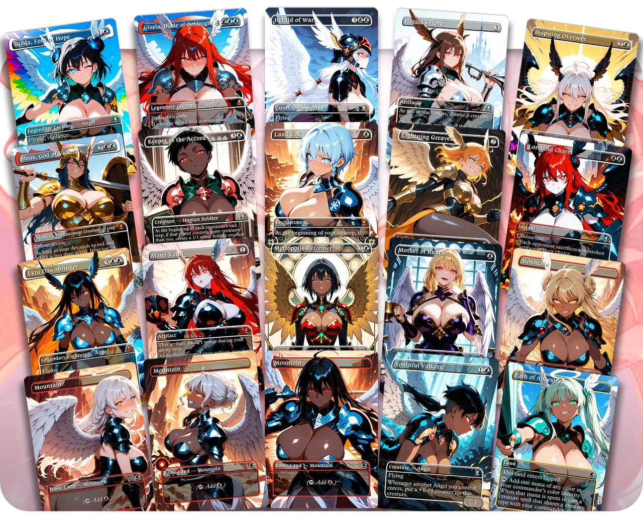 Aurelia, The Law Above | Valkyrie Waifus | Commander Deck