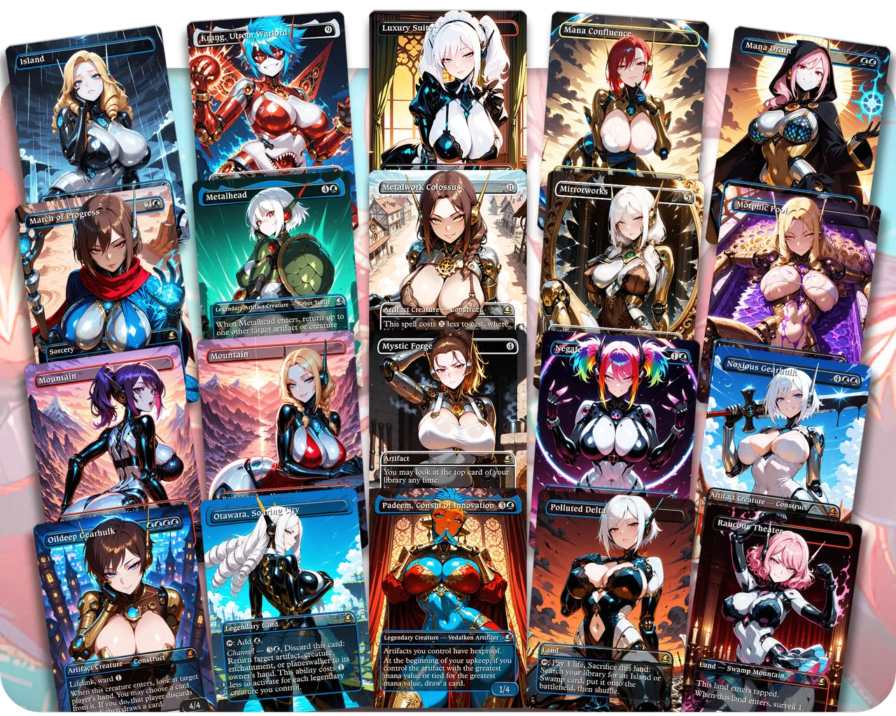 Dr. Eggman | Robot Waifus | Commander Deck