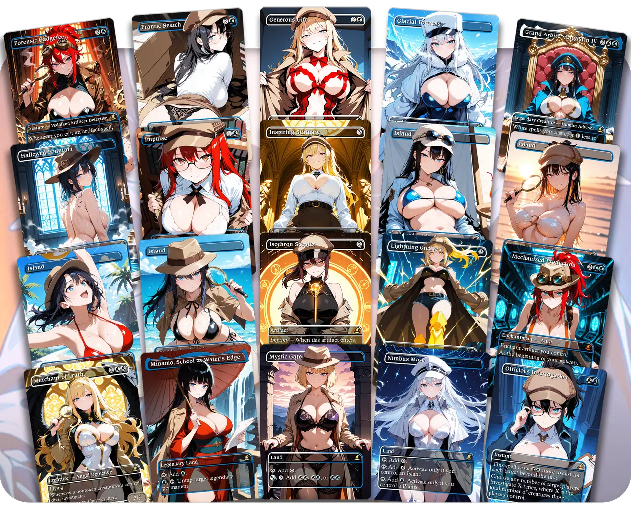 Lavinia, Foil to Conspiracy | Detective Waifus | Commander Deck