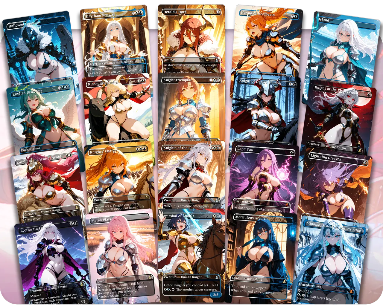 Sidar Jabari Knight Tribal | Knight Waifus | Commander Deck