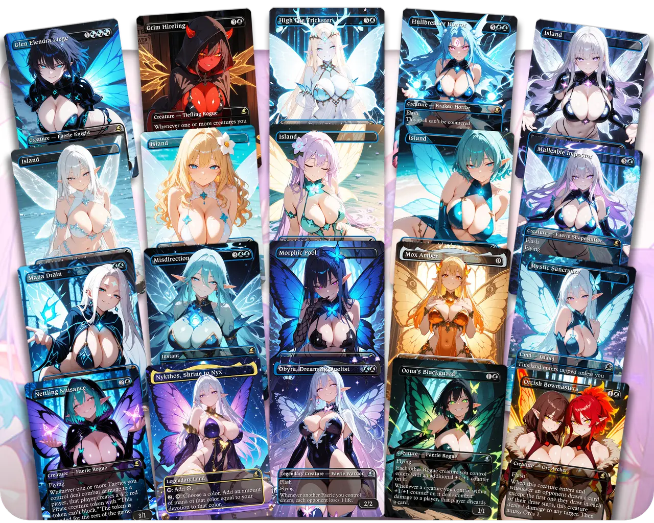 Alela Fairy Tribal | Fairy Waifus | Commander Deck