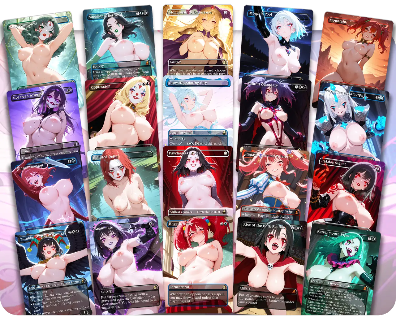 Kefka Discard | 18+ NSFW | Clown Waifus | Commander Deck