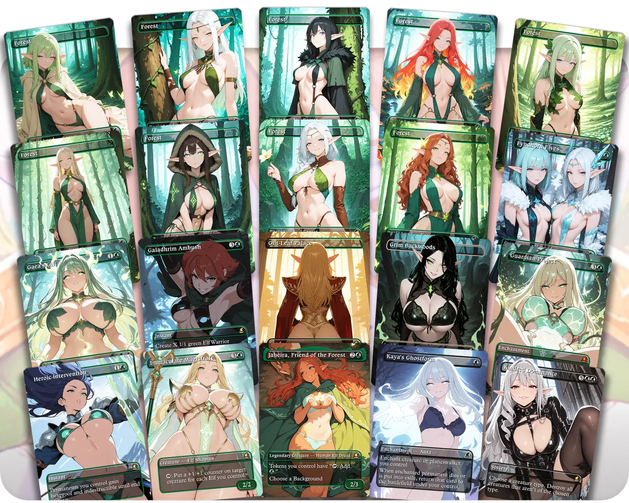 Lathril Elf Tribal | Elves Waifus Theme | Commander Deck