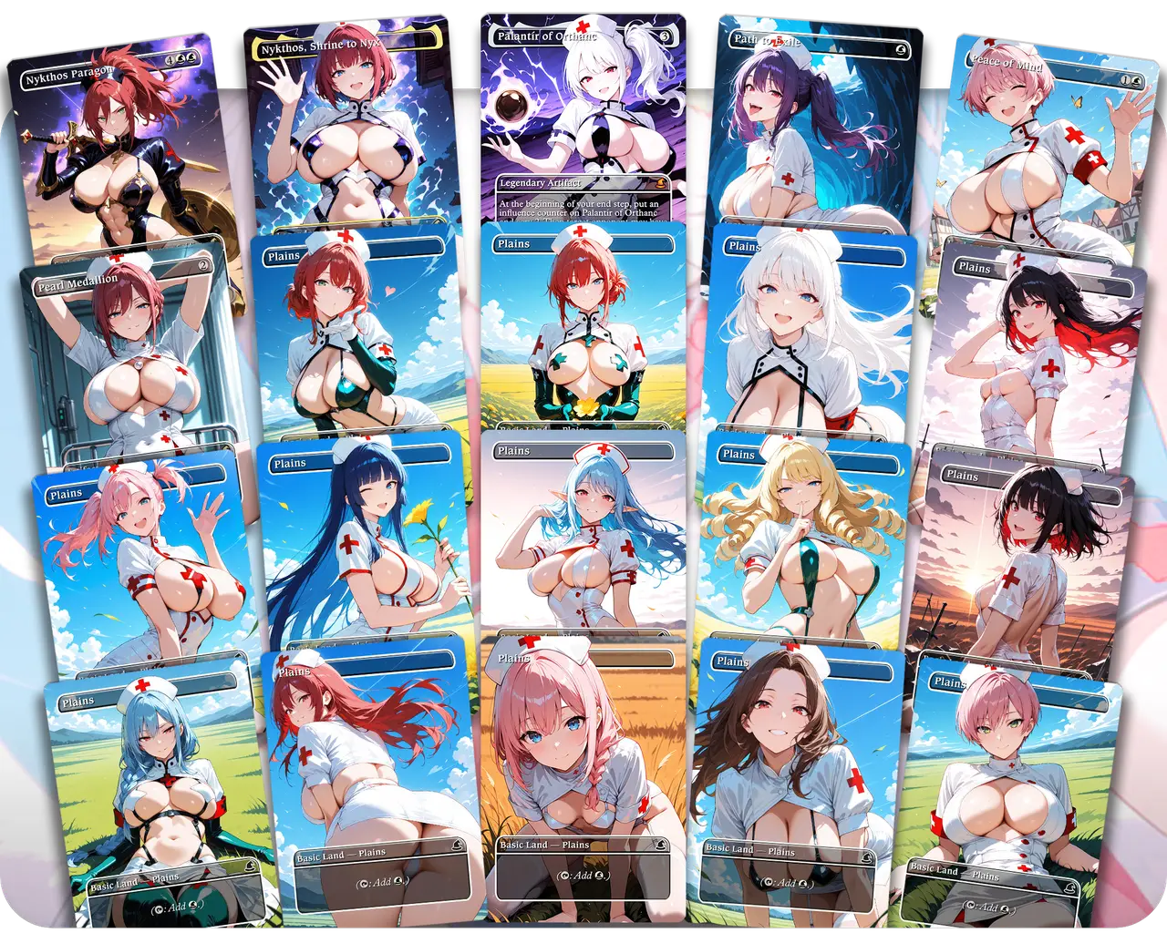 Celestine, the Living Saint | Nurse Waifus | Commander Deck