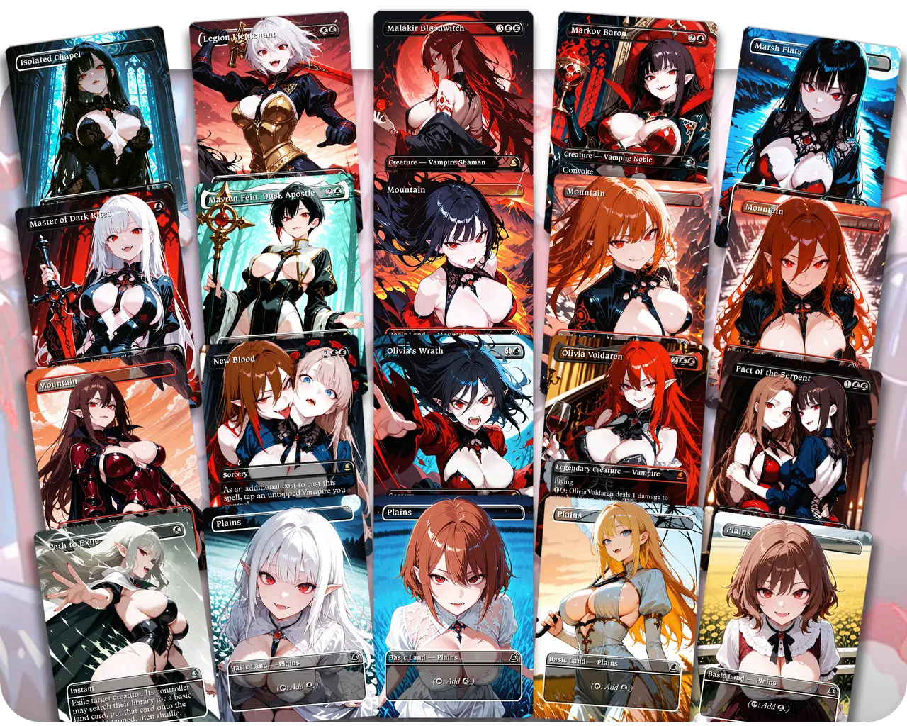 Edgar Markov Tribal | Vampire Waifus | Commander Deck