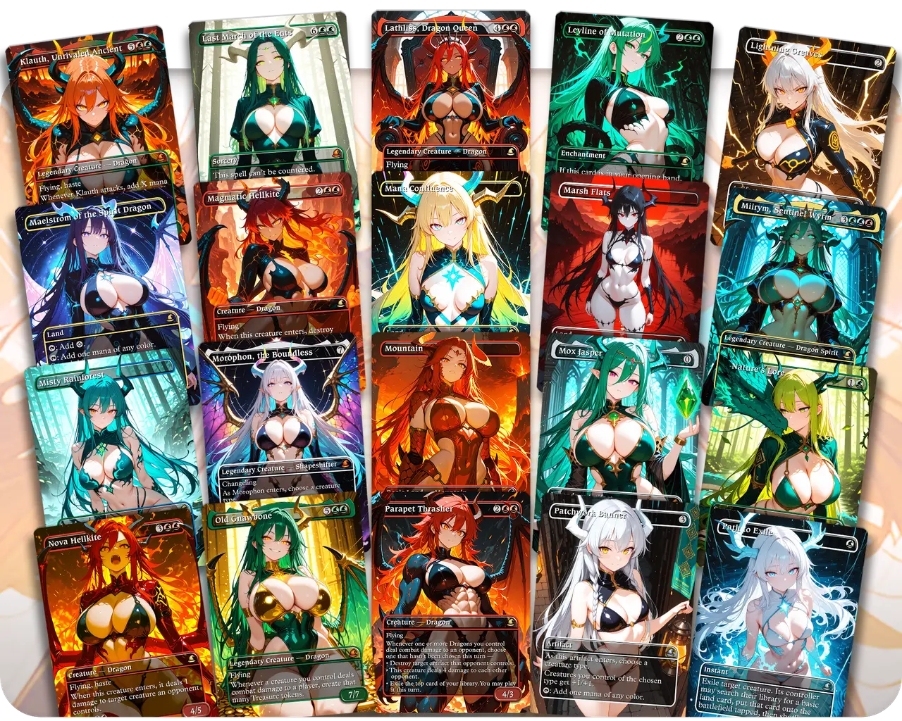 The Ur-Dragon Tribal | Dragon Waifus | Commander Deck