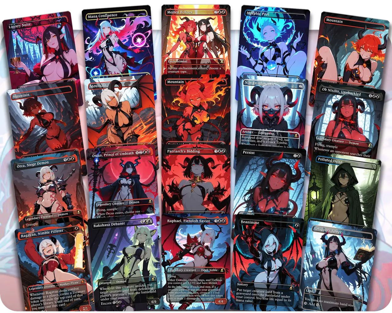 Be'lakor Demons Tribal | Demon Waifus Theme | Commander Deck