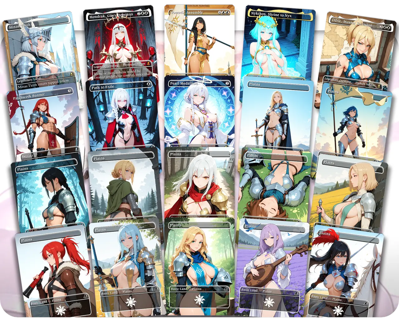 Myrel Soldier Tribal | Warrior Waifus Theme | Commander Deck