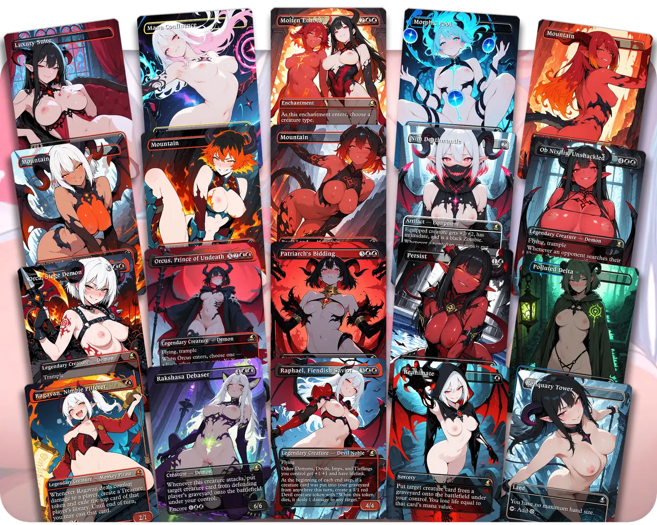 Be'lakor Demon Tribal | 18+ NSFW | Demon Waifus | Commander Deck