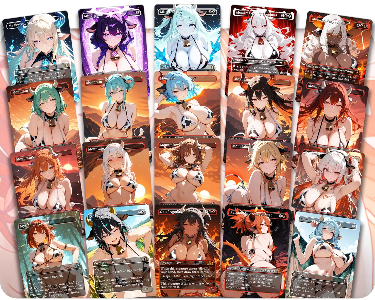 Bruse Tarl Milk Farm | Cow Waifus | Commander Deck