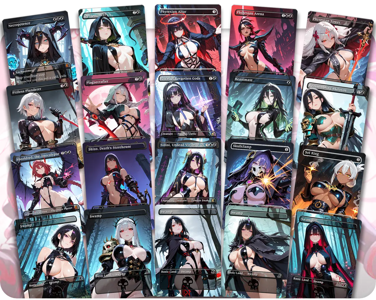 Sephiroth Aristocrats | Evil Waifus Theme | Commander Deck
