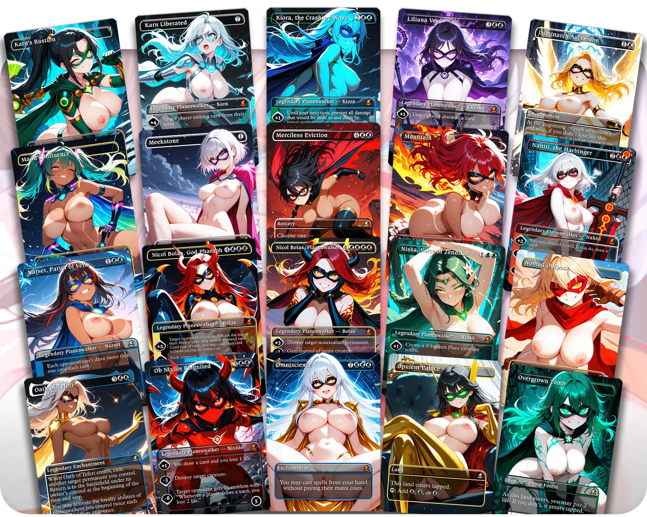 Sisay Superfriends | 18+ NSFW | Superhero Waifus | Commander Deck
