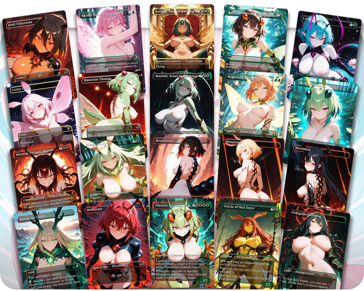 Szarel Landfall | 18+ NSFW | Insect Waifus | Commander Deck