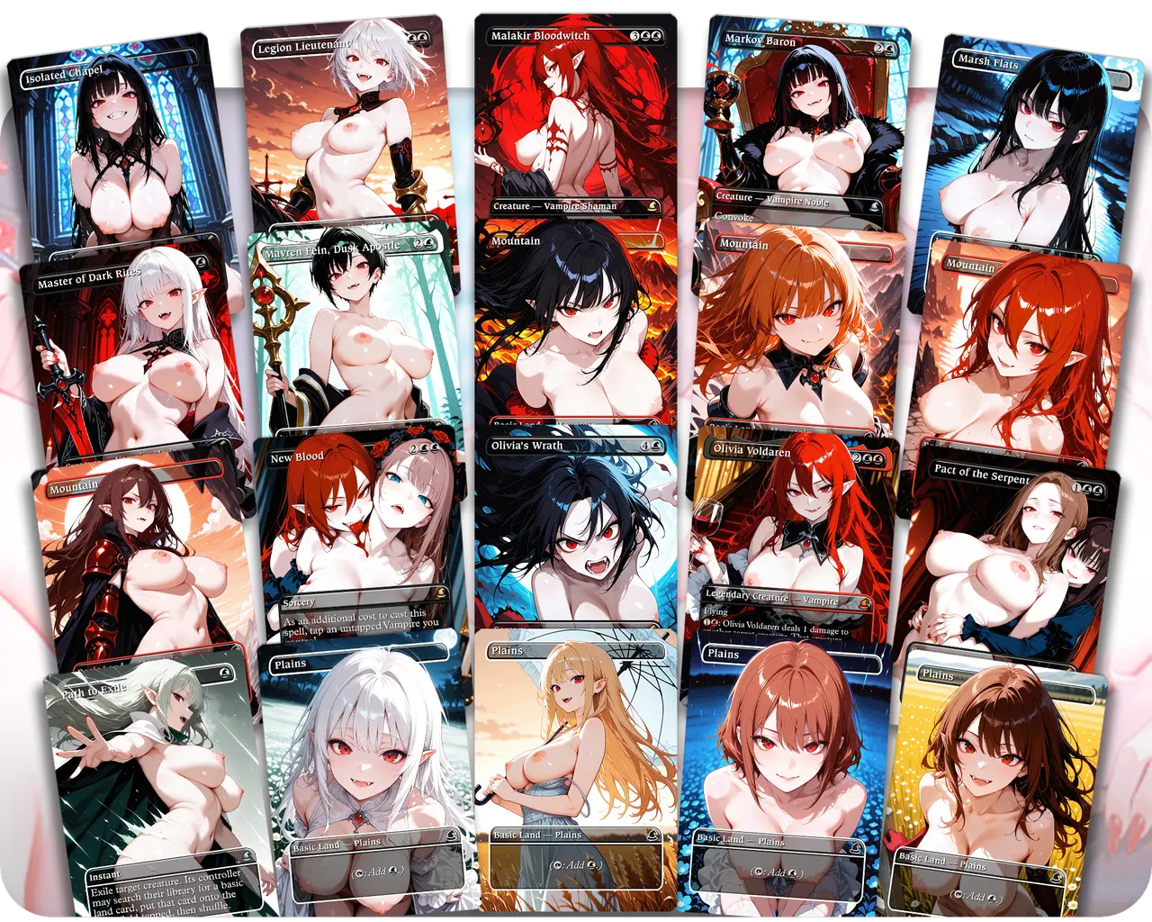 Edgar Markov Tribal | 18+ NSFW | Vampire Waifus | Commander Deck
