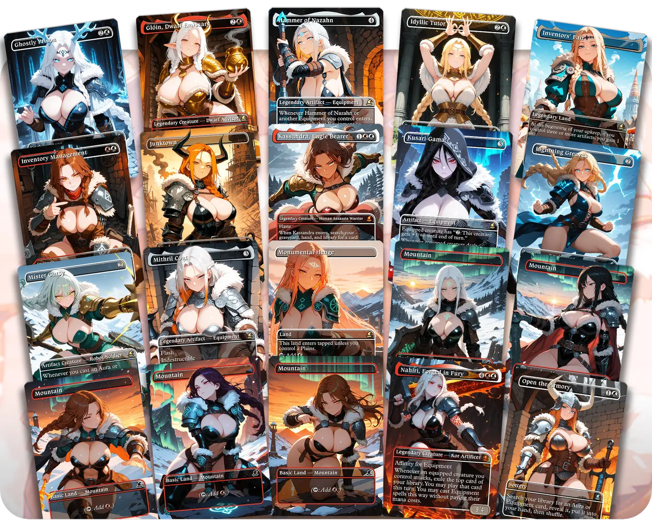Eivor The Viking Queen | Viking Waifus | Commander Deck