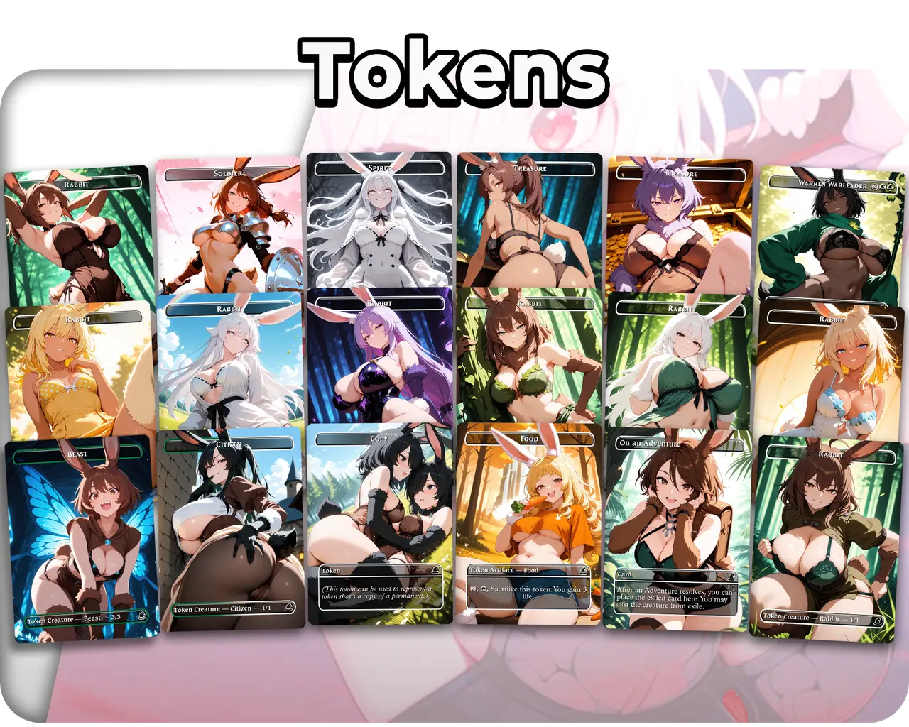 Baylen, the Haymaker | Bunny Waifus | Commander Deck