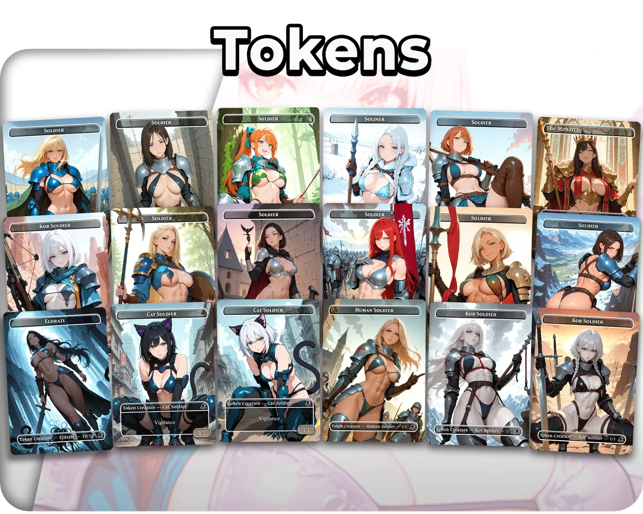 Myrel Soldier Tribal | Warrior Waifus Theme | Commander Deck