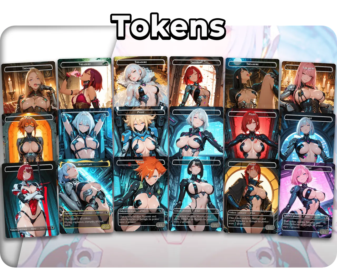 Shorikai Artifacts | Machine Waifus Theme | Commander Deck