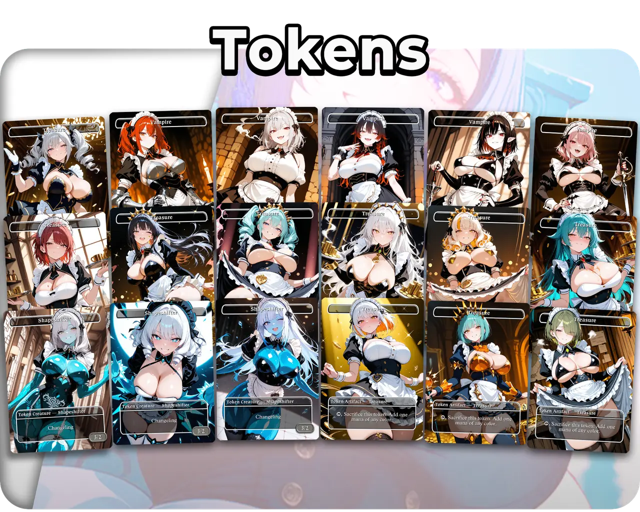 Oloro Time to Cleanup | Maid Waifus | Commander Deck