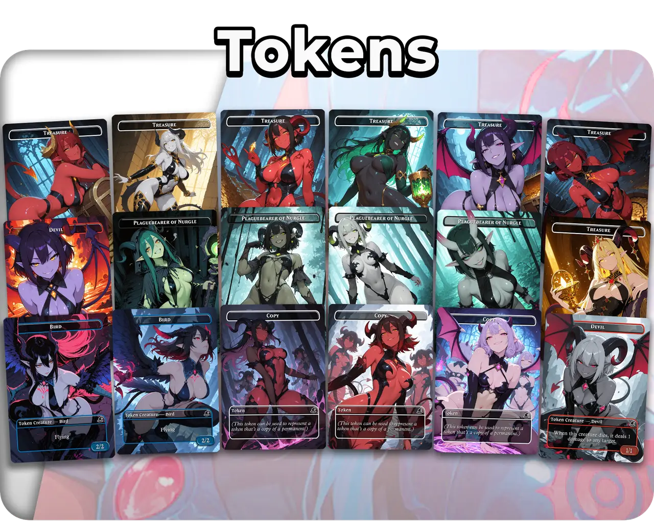 Be'lakor Demons Tribal | Demon Waifus Theme | Commander Deck