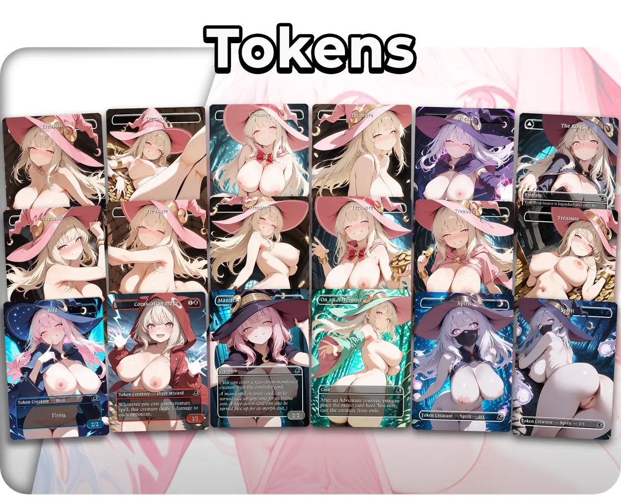 Luna Exclusive | 18+ NSFW | Proxywaifus Special | Commander Deck