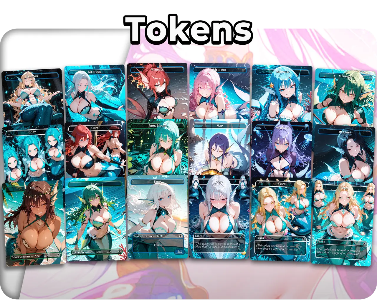 Hakbal Tribal | Merfolk Waifus | Commander Deck