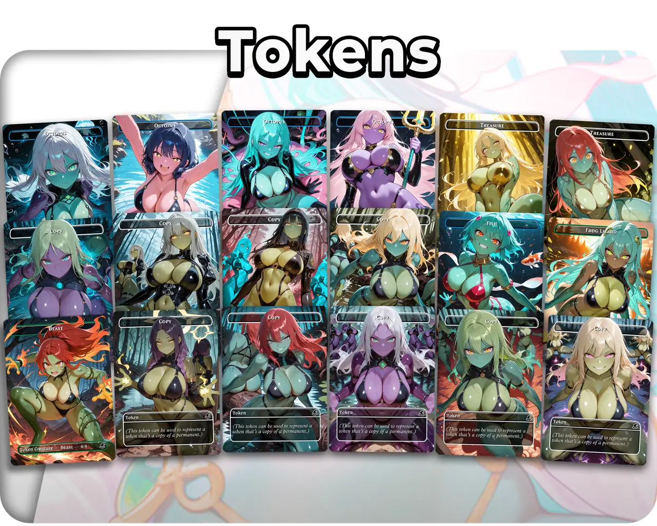 Clement Frog Tribal | Frog Waifus | Commander Deck