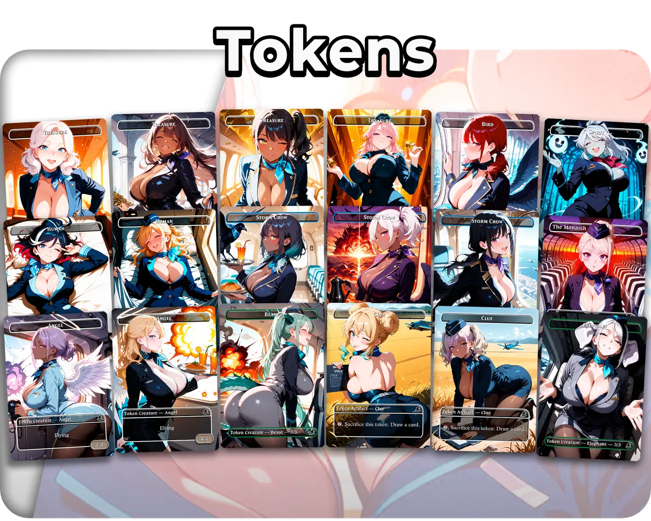 Kynaios and Tiro of Meletis | Flight Attendants | Commander Deck