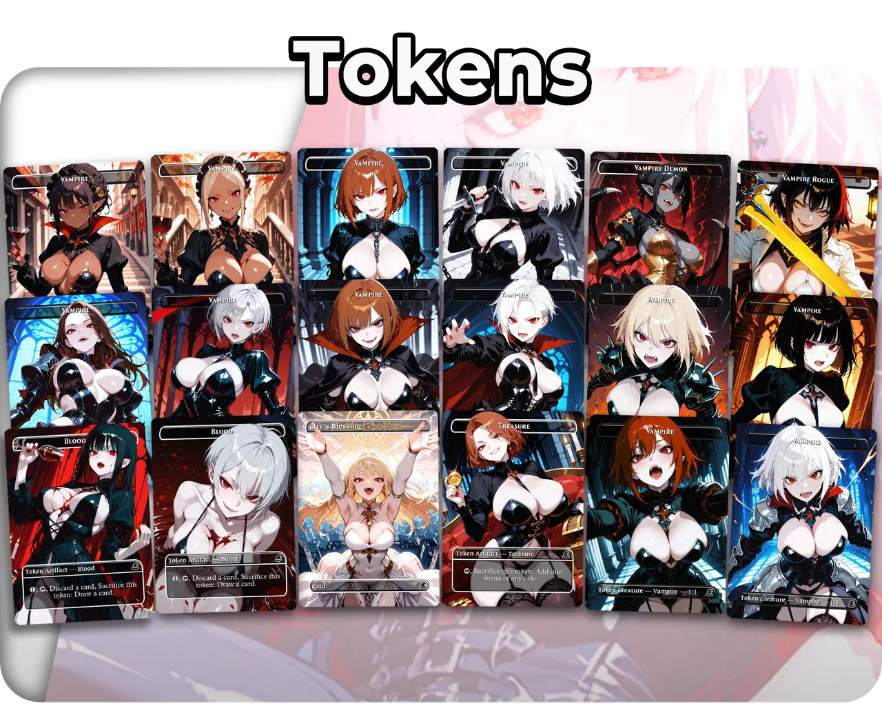 Edgar Markov Tribal | Vampire Waifus | Commander Deck
