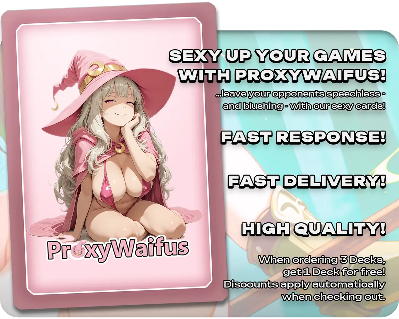 Elf Token Set | 18+ NSFW (24 Cards)
