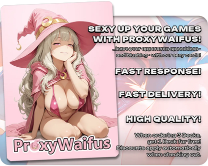 Vivi Ornitier Spellslinger | 18+ NSFW | Wizard Waifus Theme | Commander Deck