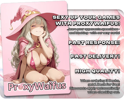 Luna Exclusive | 18+ NSFW | Proxywaifus Special | Commander Deck